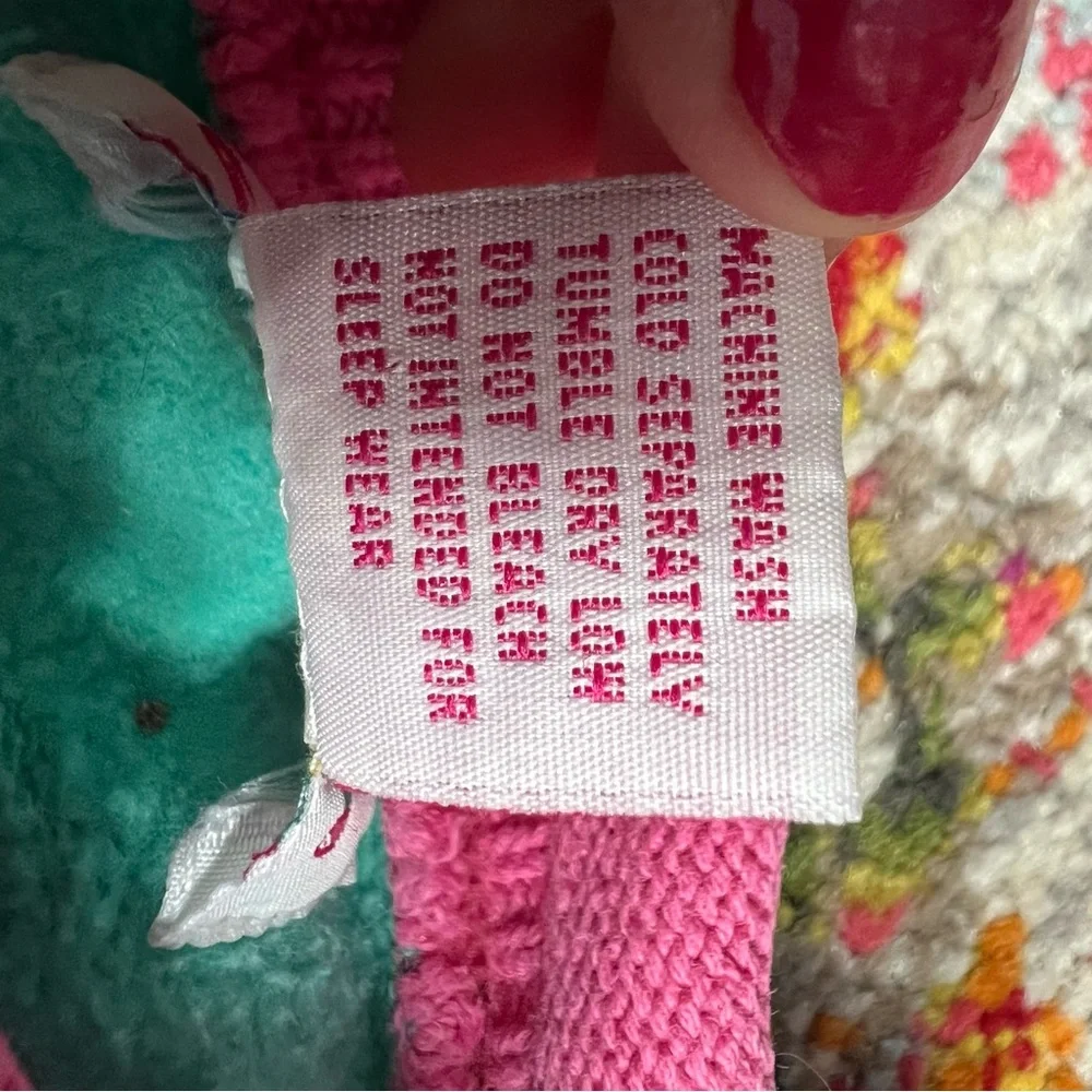 Gymboree Retro Vintage 90s Pink and Turquoise Kids' Colorblock Sweater 4T - Picture 9 of 10